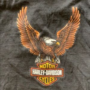 Vintage Harley Davidson eagle tee